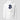 Bitcoin blockchain hoodie — Alaska Bitcoin White, front view on model showing fit