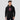 Bitcoin blockchain hoodie — Albania Bitcoin Black, back view showing full construction