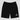 Algorand Athletic Shorts — black men’s crypto gym shorts with Algorand-inspired design, front view