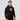 Austria Bitcoin Black — Bitcoin streetwear pullover, rear flat lay view