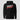 Built for Speed Hoodie in black, flat front view: italic racing typography with distressed and drip effects