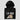 Folded black No Gas Just Speed Hoodie with a close-up of the chest print