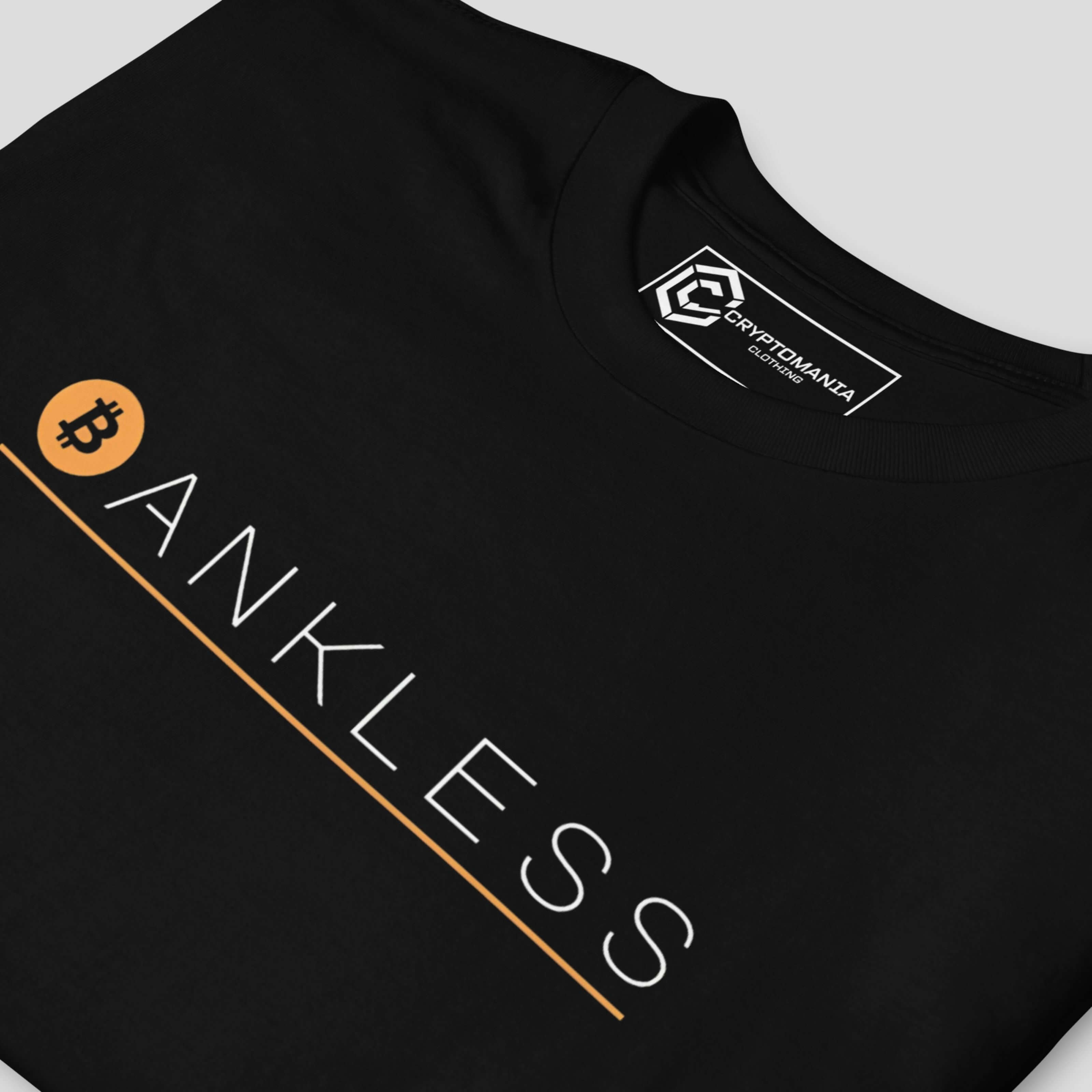 Bankless crypto apparel black t-shirt streetwear