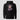 Because I’m a Crypto Trader Bitcoin crypto hoodie — front flat lay showing complete graphic