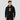Bitcoin Belgium Flag premium Bitcoin hoodie — angled view showing hood and kangaroo pocket