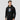 Bitcoin Costa Rica Flag Bitcoin crypto hoodie — side profile on model showing relaxed fit