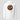 Crypto Vision Hoodie in white, flat front view: glowing amber eye illustration with layered lens rings