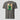 Bitcoin blockchain tee — Bitcoin The Real Dalgona Game, front view on model showing fit