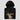 Folded black Freedom Decentralized Hoodie with a close-up of the chest print