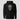 Bitcoin Skull King Crown Bitcoin crypto hoodie — side profile on model showing relaxed fit