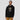 Bitcoin blockchain hoodie — Bitcoin Skull King Crown, front view on model showing fit