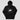 Bullish AF Crypto crypto hoodie — side profile on model showing relaxed fit