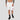 Bitcoin Athletic Shorts detail — close-up of the Bitcoin print on white fabric