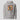 Ride the Pump Rocket Hoodie in carbon grey, flat front view: western-meets-space cartoon in orange and deep red