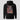 Bitcoin blockchain hoodie — Bitcoin Samurai, front view on model showing fit