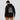 Bitcoin Samurai Bitcoin crypto hoodie — front flat lay showing complete — style 1c38