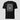 Bitcoin blockchain tee — Bitcoin Oracle, front view on model showing fit