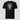Bitcoin blockchain tee — Bitcoin Medusa, front view on model showing fit