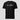 Bitcoin blockchain tee — Bitcoin Graffiti, front view on model showing fit