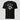 Moo-ney Never Sleeps Black — premium Bitcoin streetwear tee, front view showing full graphic