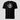 Bitcoin blockchain tee — Bitcoin Distressed Symbol, back view showing construction