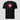 Bitcoin Red Circle — premium Bitcoin streetwear tee, front view showing full graphic