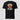 Bitcoin blockchain tee — Bitcoin Retirement Plan, front view on model showing fit