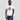 Bitcoin blockchain tee — Minimal Bitcoin Symbol, front view on model showing fit