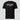 Bitcoin blockchain tee — Bitcoin Italia, front view on model showing fit