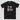 I Love BTC Bitcoin T-Shirt Black — Bitcoin crypto t-shirt, rear flat lay view