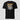Bitcoin blockchain tee — Bitcoin Ape, front view on model showing fit