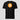 Bitcoin (BTC) T-shirt (black) soft cotton Bitcoin tshirt — front view showing bold design
