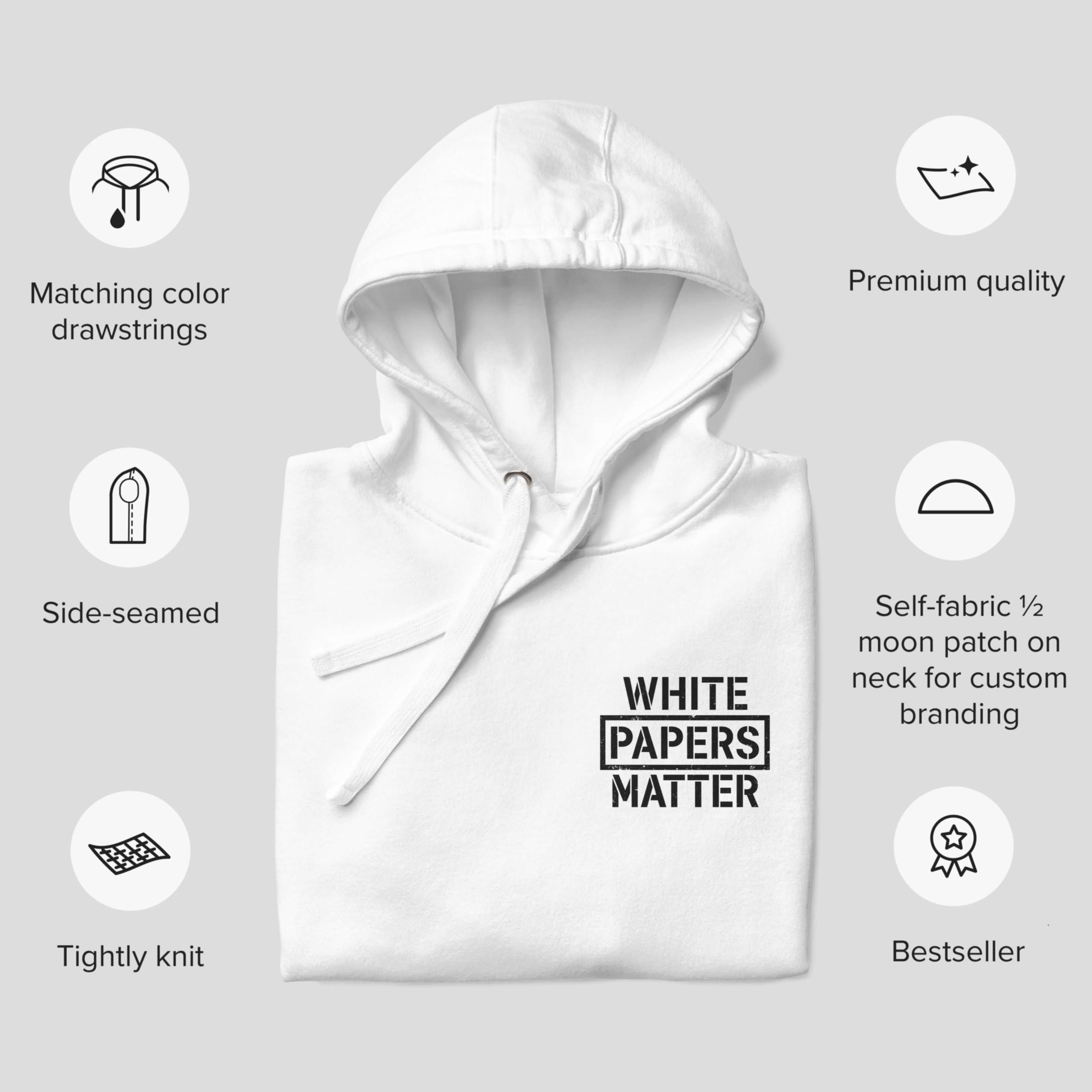 White Papers Matter crypto philosophy chest design
