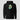 Brazil Bitcoin Black — Bitcoin streetwear pullover hoodie, front product shot