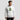 Brazil Bitcoin White — Bitcoin streetwear pullover, rear flat lay view