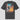 Oversized Faded Crypto — premium Bitcoin streetwear tee, front view showing full graphic