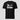 Bitcoin blockchain tee — BtcFather Crypto, front view on model showing fit