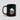 Side angle of the Bitcoin Bulgaria coffee mug, highlighting the wrap-around Bulgaria flag print