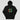 Crypto blockchain hoodie — Crypto Trading Chart Hoodie for Traders - Bullish , back view showing full construction
