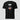 Bitcoin blockchain tee — Buy The Dip Crypto, front view on model showing fit