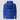 ADA Trust Royal Blue Hoodie in royal blue, flat front view: black spray-stencil lettering on a royal blue pullover