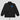 Chainlink crypto jacket in black colourway, side profile view