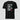 Bitcoin blockchain tee — Love The Pump Hate The Dump Crypto Trading, front view on model showing fit