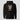Bitcoin blockchain hoodie — Crypto Bull Trader, front view on model showing fit