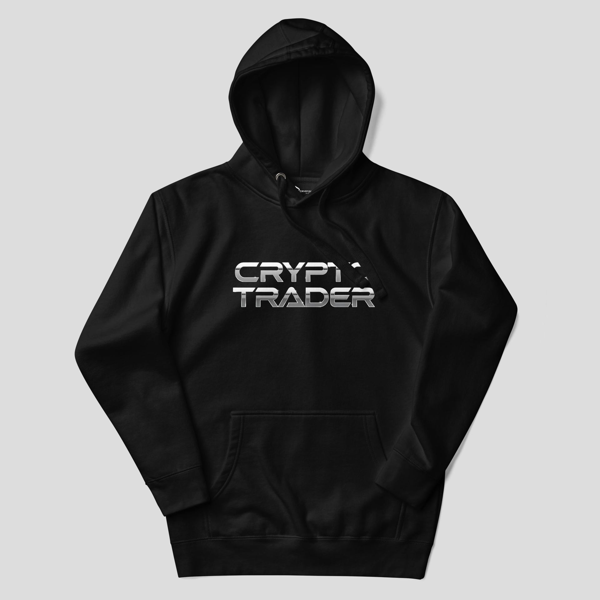 Crypto Trader Hoodie - Clean Bitcoin Trading Streetwear featuring premium Bitcoin-inspired hoodie styling for crypto culture, view 2