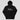 Crypto Trader — premium heavyweight Bitcoin hoodie, rear view showing back design
