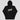 Crypto blockchain hoodie — Scalper Trader, back view showing full construction