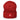 Avalanche winter knit beanie — Avalanche AVAX Crypto Beanie for Web3 Enthusiasts, side view on model