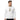 Bitcoin blockchain hoodie — Cyprus Bitcoin White, back view showing full construction