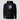 El Salvador Bitcoin Black — Bitcoin streetwear pullover hoodie, front product shot
